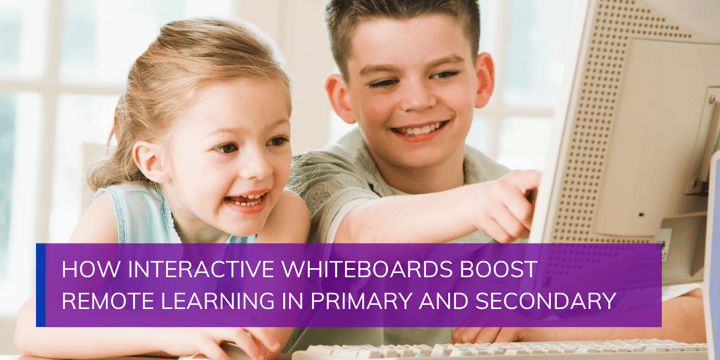 How Interactive Whiteboards Boost Remote Learning in Primary and Secondary Schools